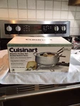 Cuisinart Electric Fondue Set CFO-3SS Stainless Steel Qt Unused Open Box. Fixed Price $29.98.