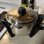 Saladmaster MP5 316TI Titanium Multi-pot Qt Electric Cooker SA005OCU Tested. Fixed Price $525.00.