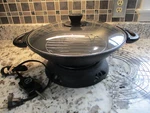 Rival Electric Wok Skillet Model WS60T 14" W/ Lid Great Condition. Fixed Price $44.99.