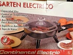 Sarten Electric Continental Skillet 32 Oz Model # CE23721 New Box. Fixed Price $27.99.