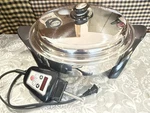 Saladmaster 304/316TI Titanium Stainless Steel Electric Skillet SA0120CU Usa. Fixed Price $299.99.