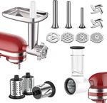 Kitchenaid Meat Grinder & Slicer Shredder Attachments Set For Stand Mixer. Fixed Price $100.99.