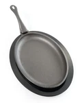 Napoleon Cast Iron Skillet Pre-seasoned, Use Side Burner Or Grill Grates. Fixed Price $51.77.