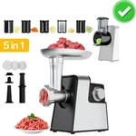 5-IN-1 Electric Meat Grinder: High-power 2500W. Fixed Price $55.99.