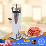 3L Stainless Steel Sausage Stuffer Meat Filler Machine Salami Maker+suction Cups. Fixed Price $84.51.