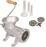 Cast Iron Table Mount Meat Grinder Manual Mincer Includes Two 3/4" Cutting Disks. Fixed Price $55.69.