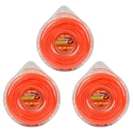 Cyclone CY095D1 .095" 570FT Commercial Weed String Trimmer Edger Line (3-PACK). Fixed Price $61.95.