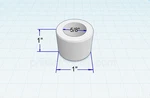 Reducing Nylon Bushing Adapter 1" To 5/8" For Thick Bench Grinder Wheel. Fixed Price $6.65.