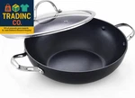 Everyday Pan With Glass Lid, Chef's 12-INCH Hard Anodized Nonstick All Purpo. Fixed Price $97.99.