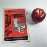 Rival Model 2105 Electric Meat Grinder Food Chopper Instruction Manual Only Oem. Fixed Price $8.49.