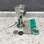 Vintage Rival Grind-o-mat Meat Grinder Food Chopper Model 358-T White With Box. Fixed Price $19.99.