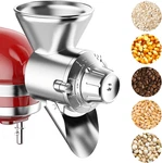 All Metal Grain Attachment For Kitchenaid Stand Mixer, 9 Levels Mill,. Fixed Price $95.68.