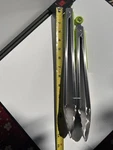 Kitchen Tongs Allwin Housewnomic Grip Green 2 Pieces. Fixed Price $12.00.