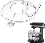 Pouring Shield For Kitchenaid Stand Mixers Bowl Lift 6-7 Qt Stainless Steel (onl. Fixed Price $37.99.