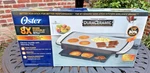 Oster Duraceramic Electric Griddle W/ Warming Tray Nonstick New. Fixed Price $47.99.