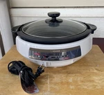 Zojirushi EP-PBC10 Electric Skillet Hot Pot Grill Cook Simmer Lid Free Shipping. Fixed Price $59.99.