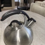 Oxo Pick Me Up Tea Kettle 18/8 Stainless Steel 1.8 Qt Good Grips Stovetop. Fixed Price $24.00.