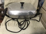Vtg Sunbeam Nonstick Electric Skillet Frying Pan Model Fp-z Tested Dorm Camping. Fixed Price $29.99.