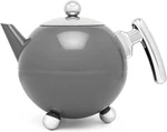 Bella Ronde 1.2L Teapot - Cool Grey Chrome & Stainless Steel. Fixed Price $149.99.