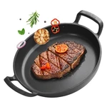 Preseasoned Cast Iron Skillet, Round Frying Pan With Nonstick Grill Surface A.... Fixed Price $62.60.