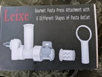Leixe 6-IN-1 Pasta Press Attachment For Kitchenaid Stand Mixer. Fixed Price $50.00.