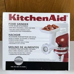 Kitchenaid Fga Food Grinder Stand Mixer Attachment White Meat Vegetables Cheese. Fixed Price $24.95.