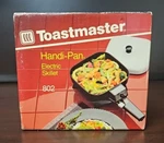 Toastmaster Handi-pan Model 802 Electric Skillet New Old Stock Sealed. Fixed Price $39.00.