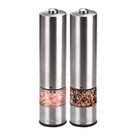 Brentwood Electric Blue Led Salt & Pepper Adjustable Ceramic Grinders. Fixed Price $51.02.