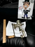 Vintage Kacnh Brand Manual Hand Crank Meat Grinder Nice Estate Sale Go Read'. Fixed Price $9.95.