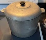 Magnalite Classic Aluminum 14 Qt Stock Pot With Lid. Fixed Price $159.00.