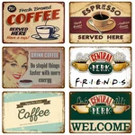 Vintage Tin Metal Signs Plaque Plate Wall Art Posters Retro Decor Coff. Fixed Price $10.99.