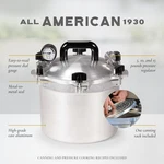 All American 910 Quart Pressure Canner Cooker - Brand New Free Shipping. Fixed Price $349.95.