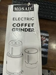 Mosaic Electric Coffee Grinder HH-05. Fixed Price $55.00.