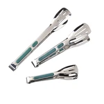 3 Stainless Steel Kitchen Tongs Food Serving Grill Multi Purpose Cooking. Fixed Price $9.61.