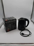 Ovente Electric Kettle Double Wall 1.7 Liter KD64B Black Non Slip Rotary Base. Fixed Price $14.99.