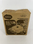 Sunbeam Vintage Multi-cooker Buffet-style Frypan Skillet 7-420 SN7-41AR Nib. Fixed Price $112.50.
