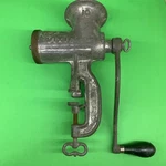 Vintage Enterprise No. 10 Cast Iron Tinned Kitchen Meat Chopper Grinder. Fixed Price $13.99.