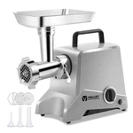 Electric #12 Meat Grinder, Sausage Stuffer Tube, Grinding Plates, Heavy Duty. Fixed Price $74.99.