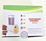 NP-K019 Zacme Kitchenaid Mixer Slicer Shredder Attachment White New. Fixed Price $41.59.