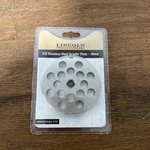 #12 Stainless Steel Grinder Plate 10MM Lincoln Outfitters Sku #31200052. Fixed Price $9.00.