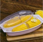 Microwave Corn Steamer With Vented Lid Cooks 2 Cobs Minutes Bpa-free. Fixed Price $10.95.