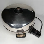 Revere Ware Automatic Electric Perma Loc/stainless Steel Skillet - 8841 Made Usa. Fixed Price $27.99.