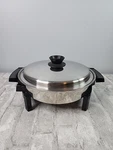 West Bend Royal Prestige Liquid Core Stainless Electric Skillet 11" *no Cord*. Fixed Price $39.87.