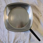 Aristo-craft West Bend Frying Pan 11" Square 18/8 Stainless Skillet Mcm. Fixed Price $21.21.