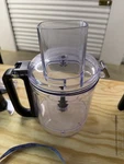 Kitchenaid KSM1FPA Food Processor Attachment Complete W Blades Disk. Fixed Price $75.00.