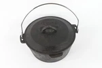 Vintage Cabelas Cast Iron Oven #10 With Handle Lid Camping Fire Black. Fixed Price $79.96.
