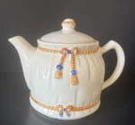 Porcelier 6 Cup Rope Tassel Vitreous China Cottagecore. Fixed Price $44.98.