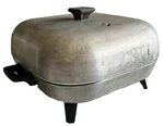 Vintage 1950S Sunbeam Electric Skillet Fry Pan Roadt Set S31L-B6 Tested Works. Fixed Price $30.00.