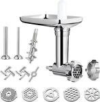 Metal Food Grinder Attachment For Kitchenaid Stand Mixers Includes Sausage St.... Fixed Price $54.22.