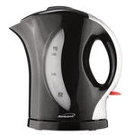 Brentwood 1.7 Liter Cordless Plastic Tea Kettle In Black With Silver Handle. Fixed Price $49.99.